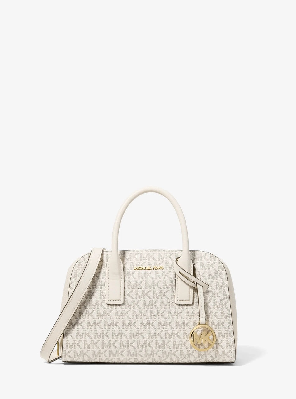 [WEB EXCLUSIVE][READY STOCK MY] Michael Kors Ashton Small Zip Messenger in Light Cream Multi (35F6G9QM5B)