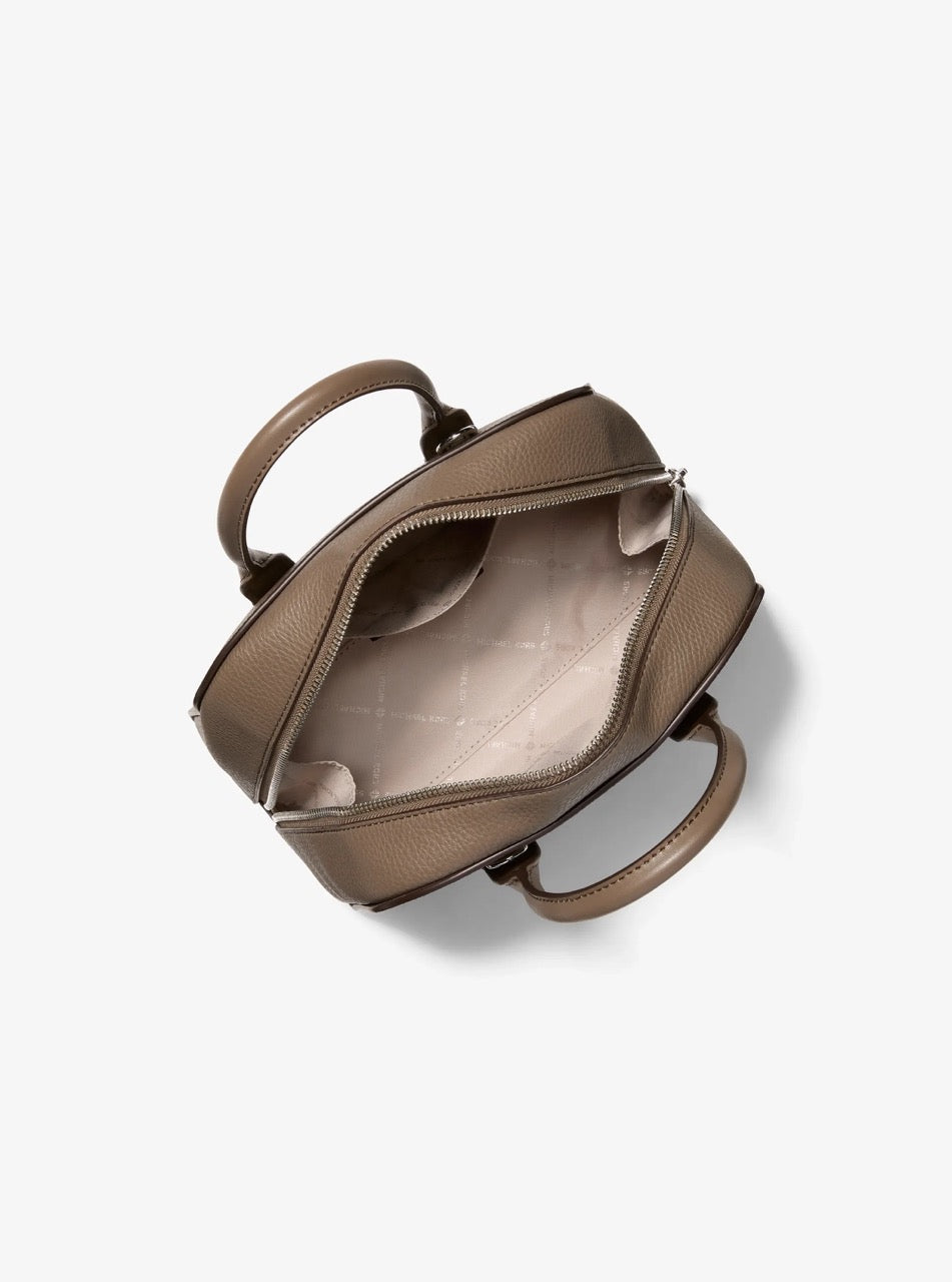 [WEB EXCLUSIVE][READY STOCK MY] Michael Kors Ashton Small Zip Messenger in Mushroom (35F6S9QM5L)
