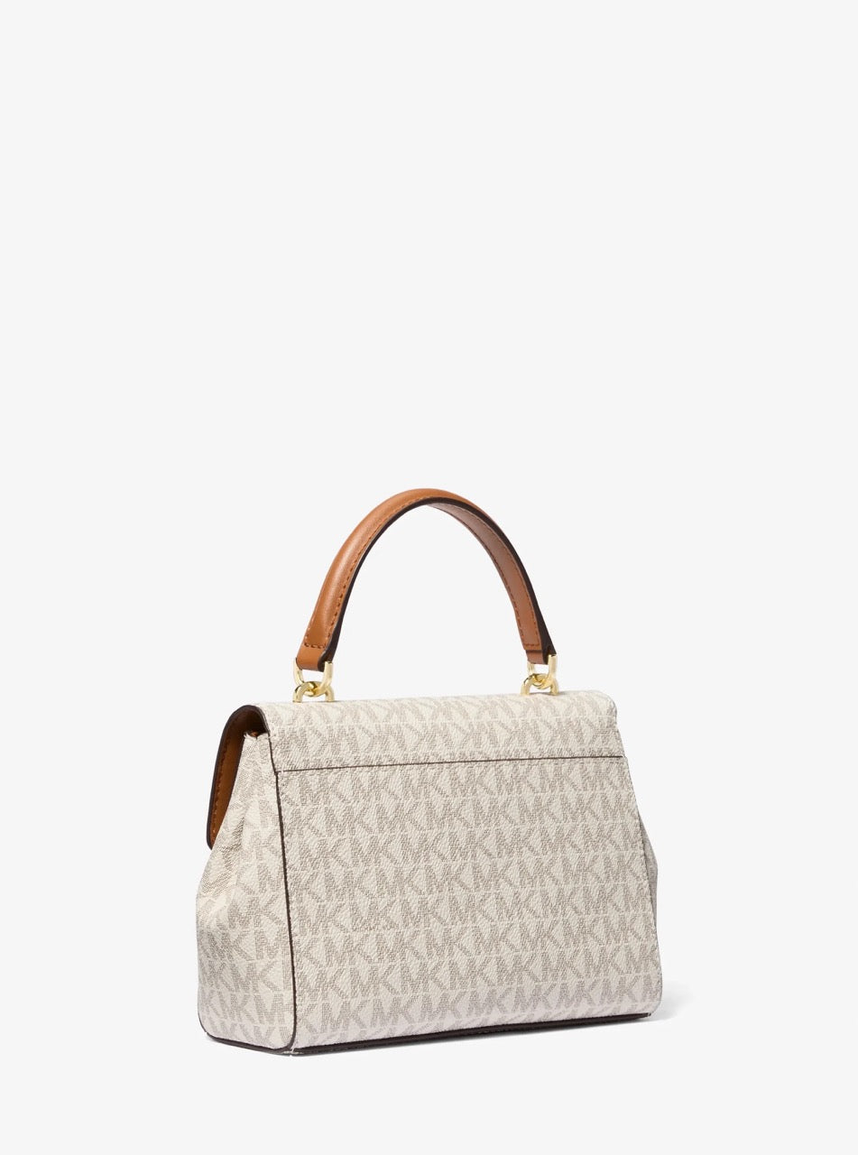 [WEB EXCLUSIVE][READY STOCK MY] Michael Kors Ava Extra-Small Saffiano Leather Crossbody in Vanilla (32S5GAVC1B)