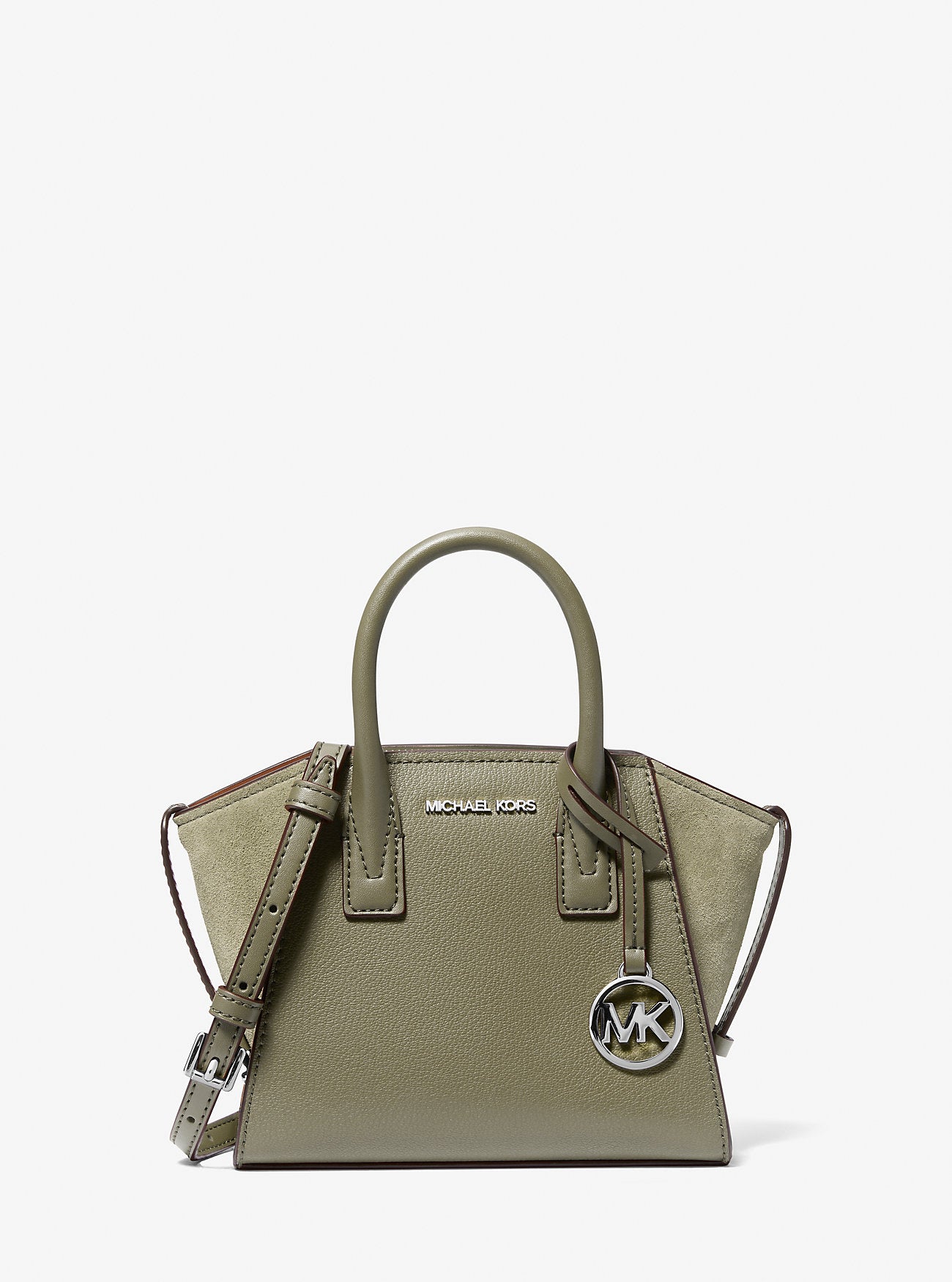 [READY STOCK MY] Michael Kors Avril Extra Small Satchel Crossbody in Thyme (35F4S4VC0L)