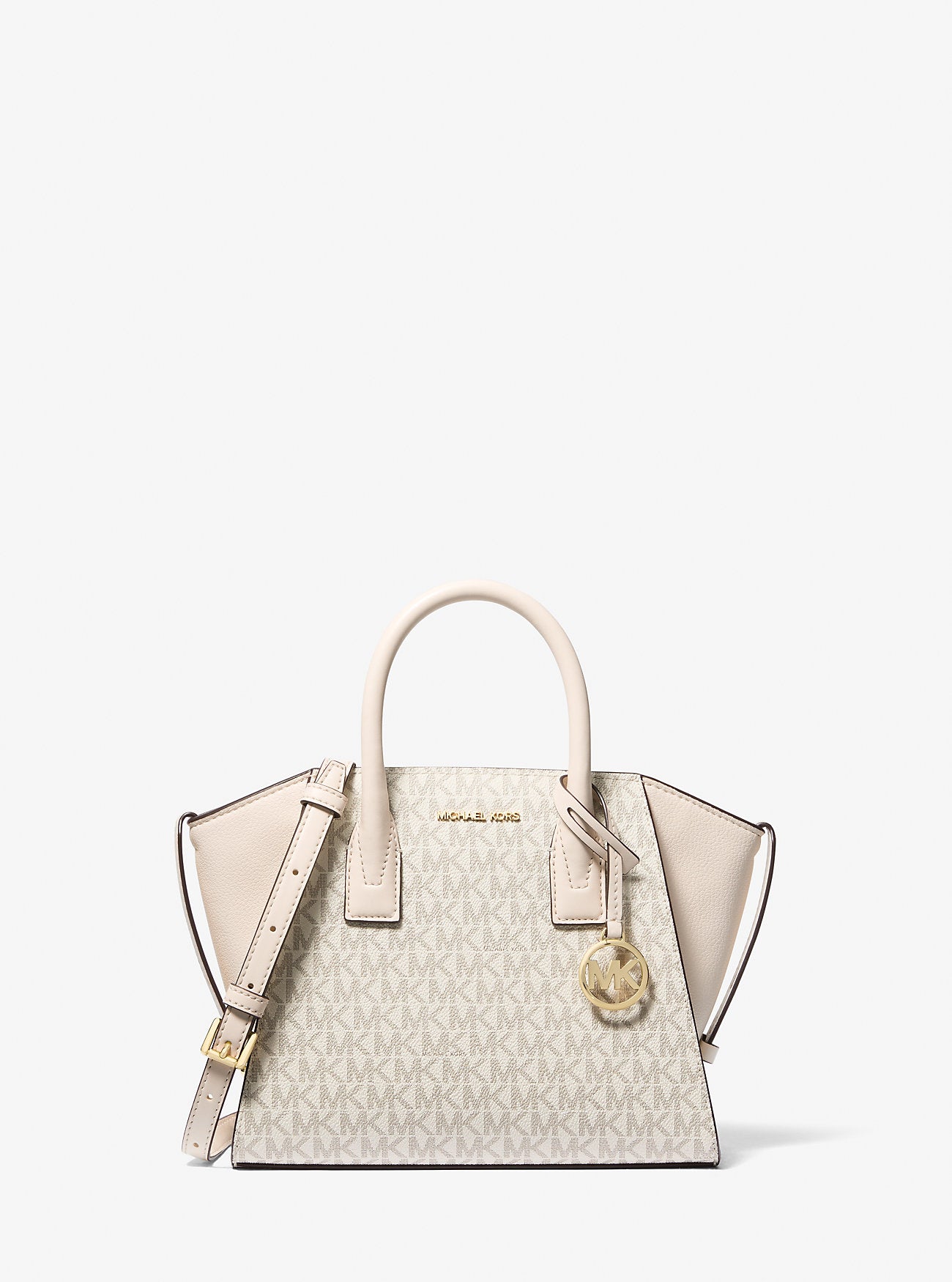 [READY STOCK MY] Michael Kors Avril Small TZ Satchel in Light Cream Multi (35F4G4VS1B)