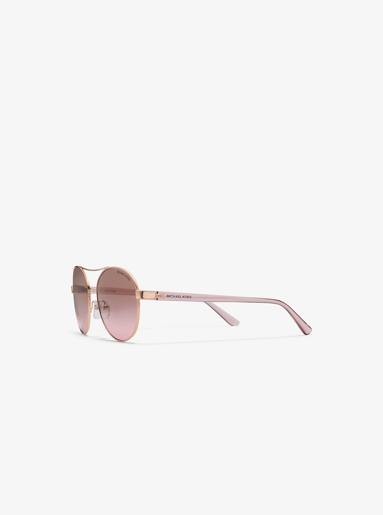 Michael Kors Boca Grande Sunglasses 57 in Rose Gold Frame (MK1159)