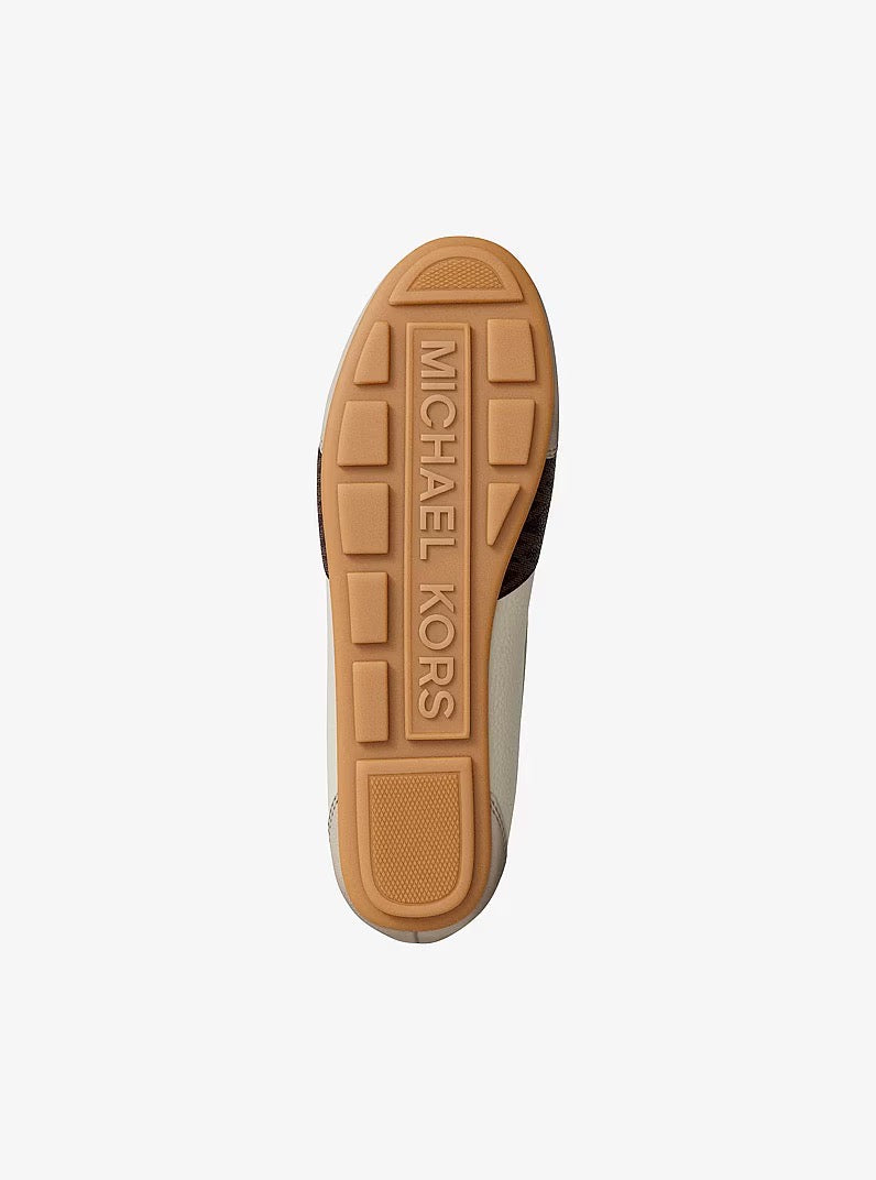 [FK][INCOMING ETA 30 DAYS] Michael Kors Brielle Signature Logo Trim Sneakerina in Brown Multi (49F6BIFS4L)