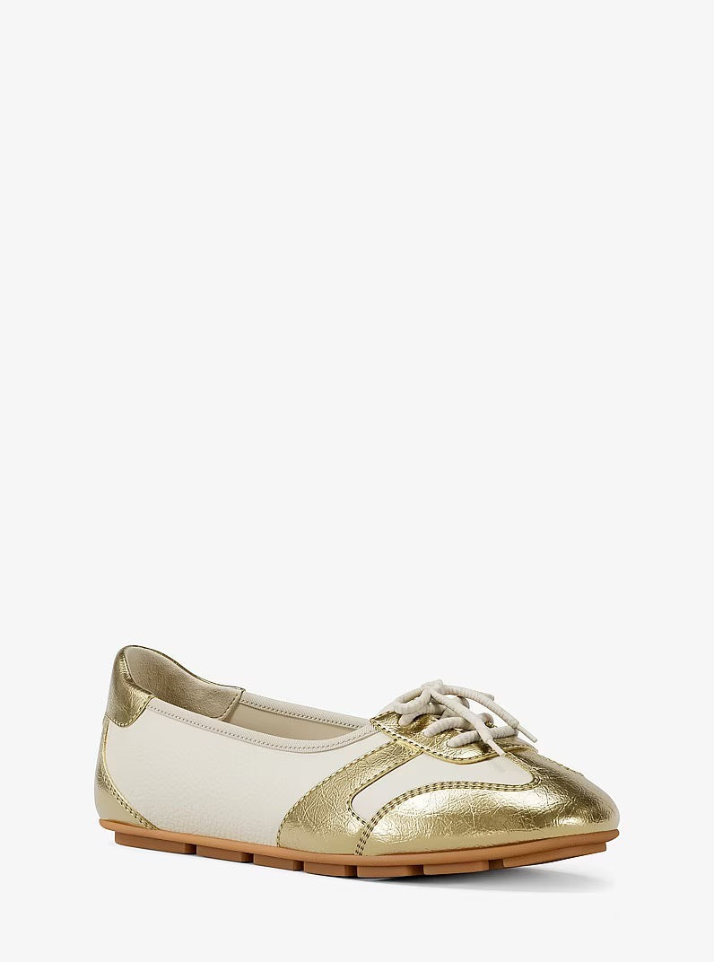 [FK][INCOMING ETA 30 DAYS] Michael Kors Brielle Sneakerina in Pale Gold (49F6BIFS2L)