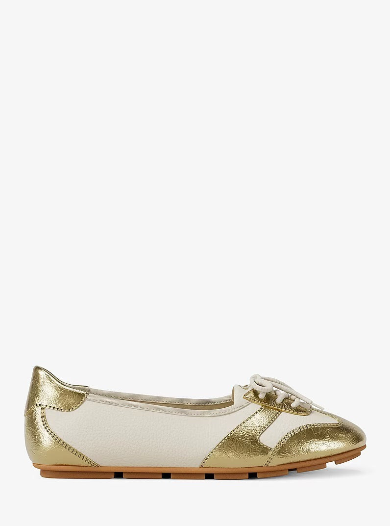 [FK][INCOMING ETA 30 DAYS] Michael Kors Brielle Sneakerina in Pale Gold (49F6BIFS2L)