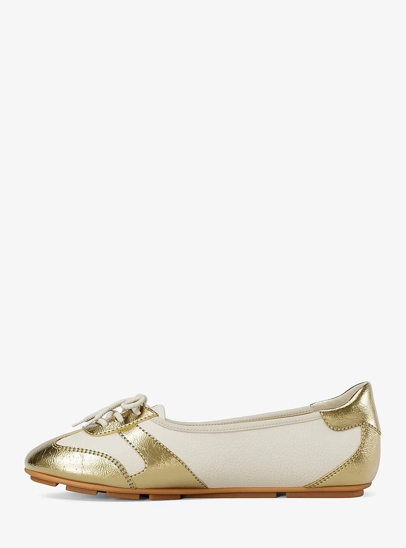 [FK][INCOMING ETA 30 DAYS] Michael Kors Brielle Sneakerina in Pale Gold (49F6BIFS2L)