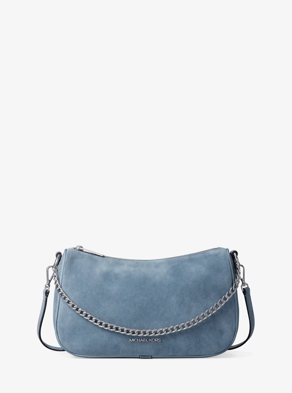 [WEB EXCLUSIVE][READY STOCK MY] Michael Kors Carmela Medium Pouchette Crossbody in Denim (35T6S1QC6S)