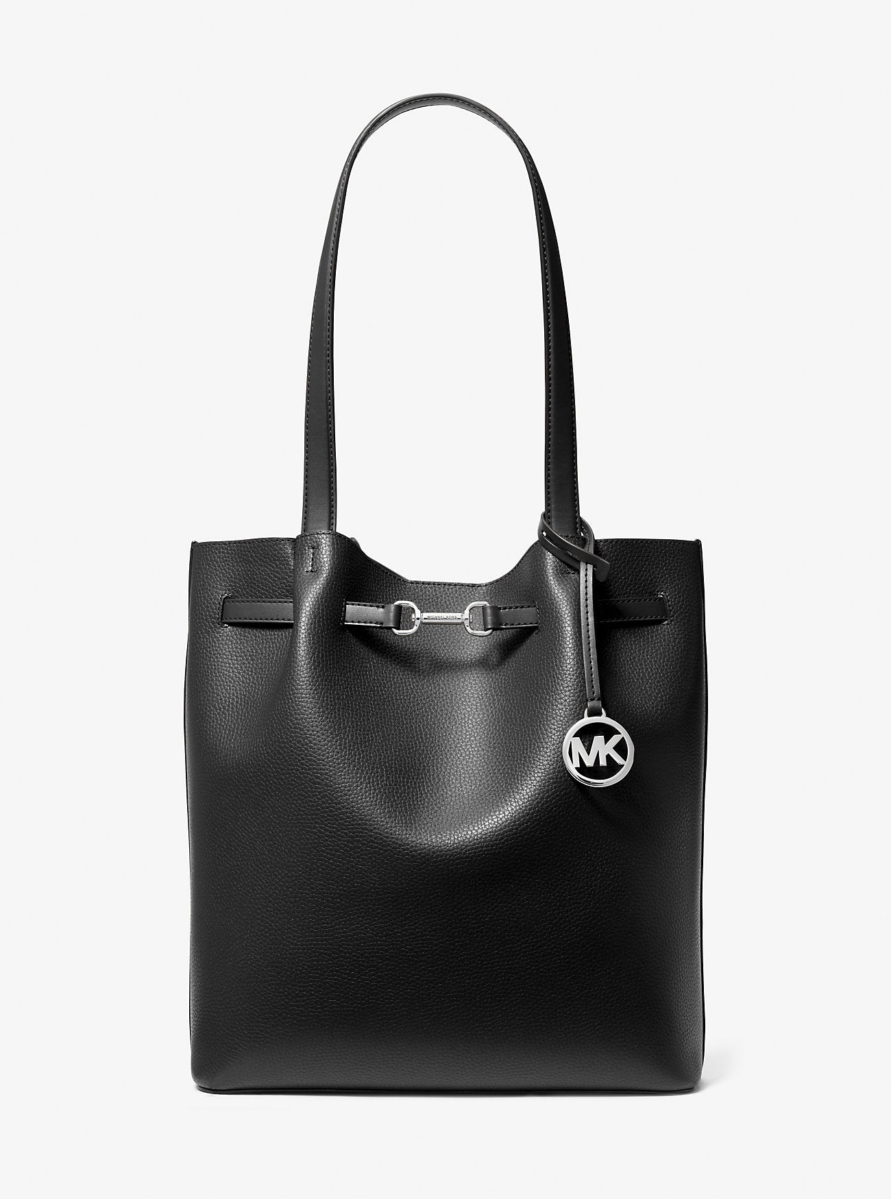 [READY STOCK MY] Michael Kors Carson Large NS Tote in Black (35S5S2ZT3T)