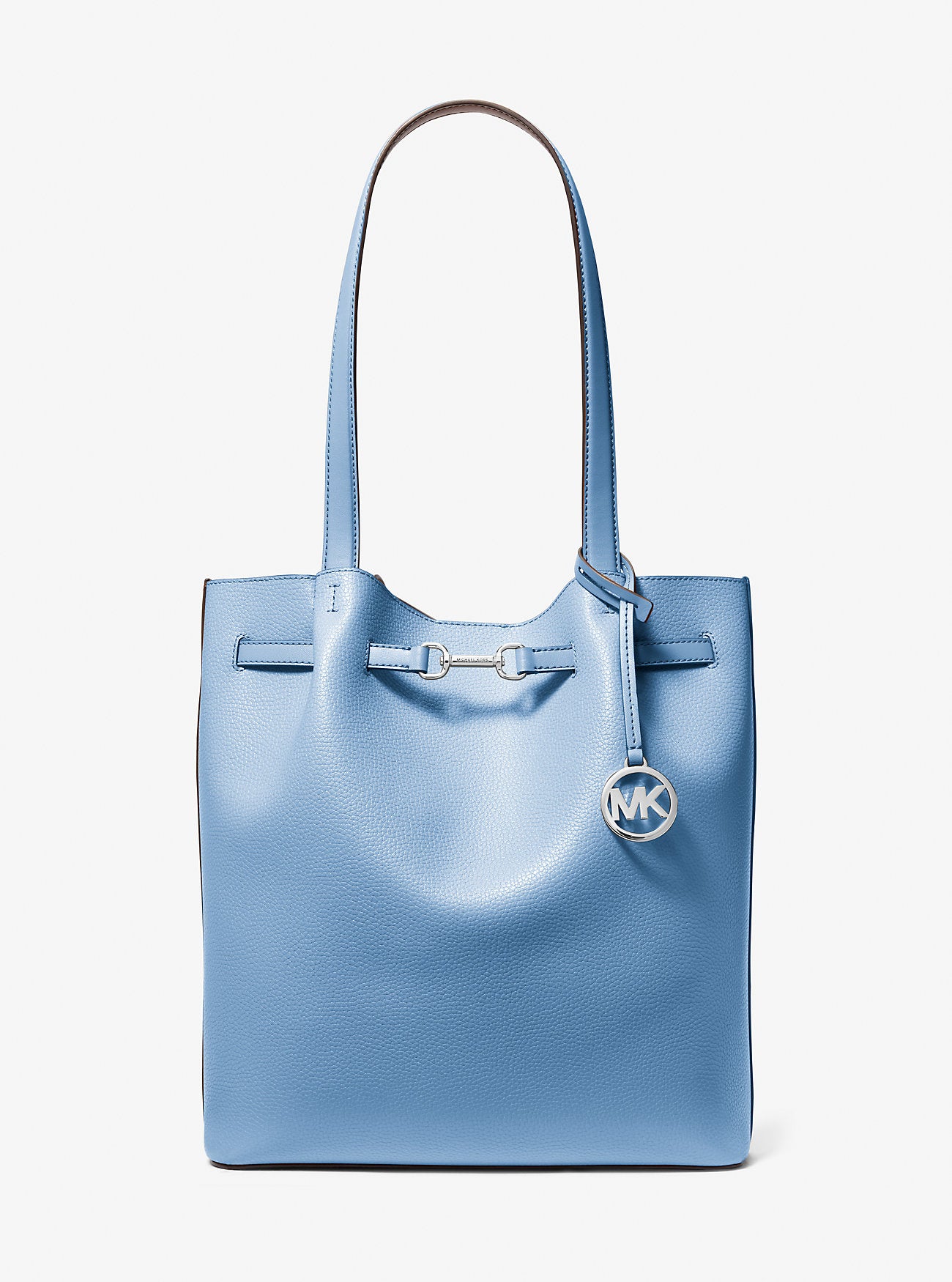 [READY STOCK MY] Michael Kors Carson Large NS Tote in Light Sky (35S5S2ZT3T)