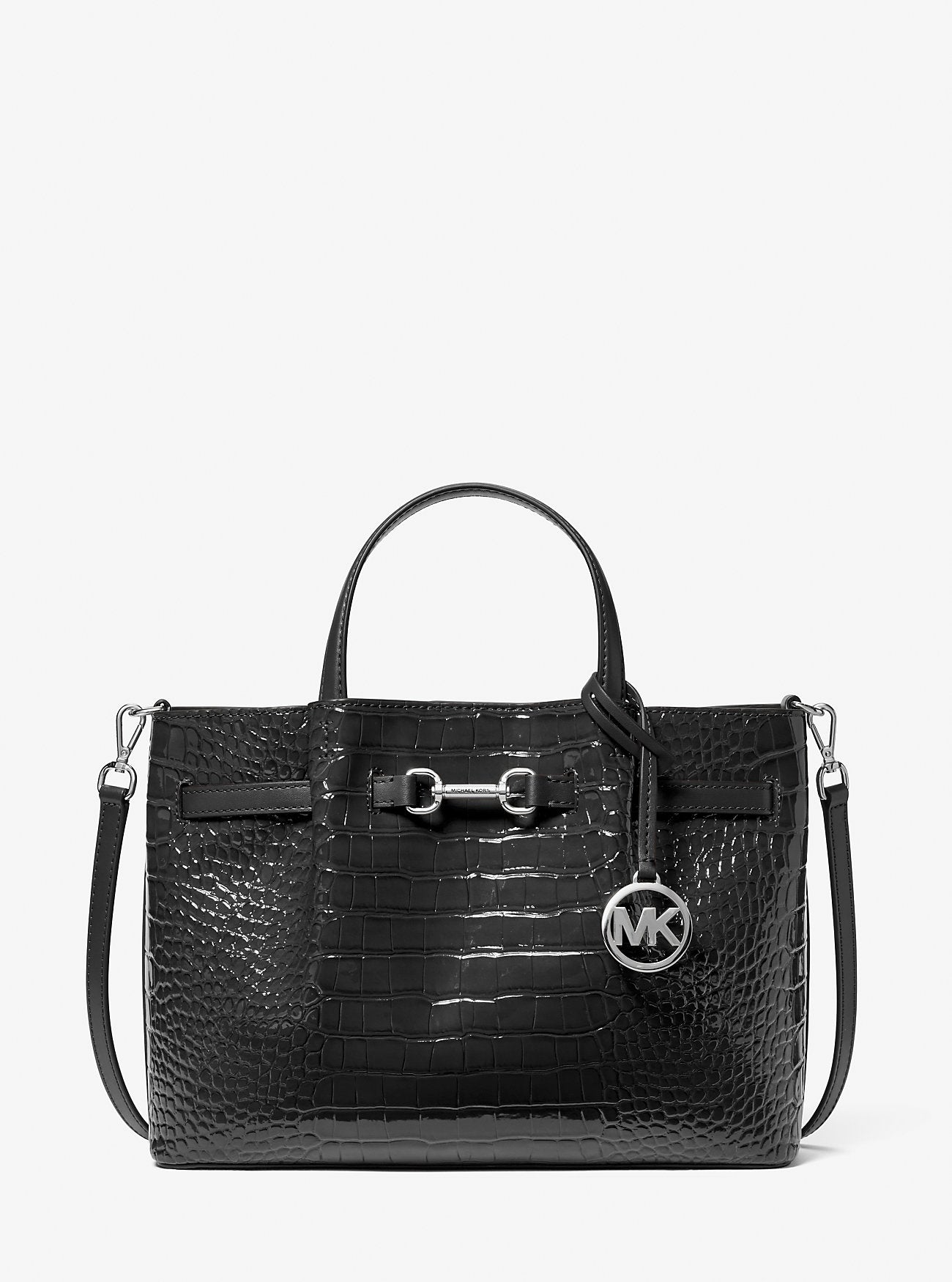 [INCOMING ETA 30 DAYS] Michael Kors Carson Medium CZ Satchel in Black (35F5S2ZS3A)
