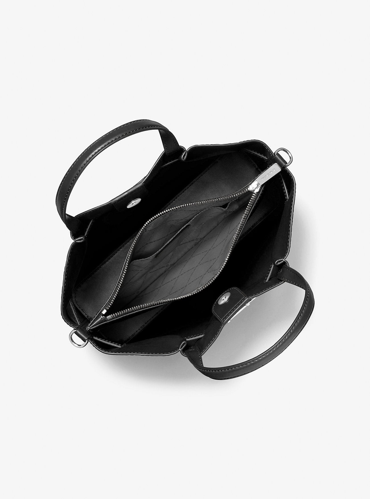 [INCOMING ETA 30 DAYS] Michael Kors Carson Medium CZ Satchel in Black (35F5S2ZS3A)