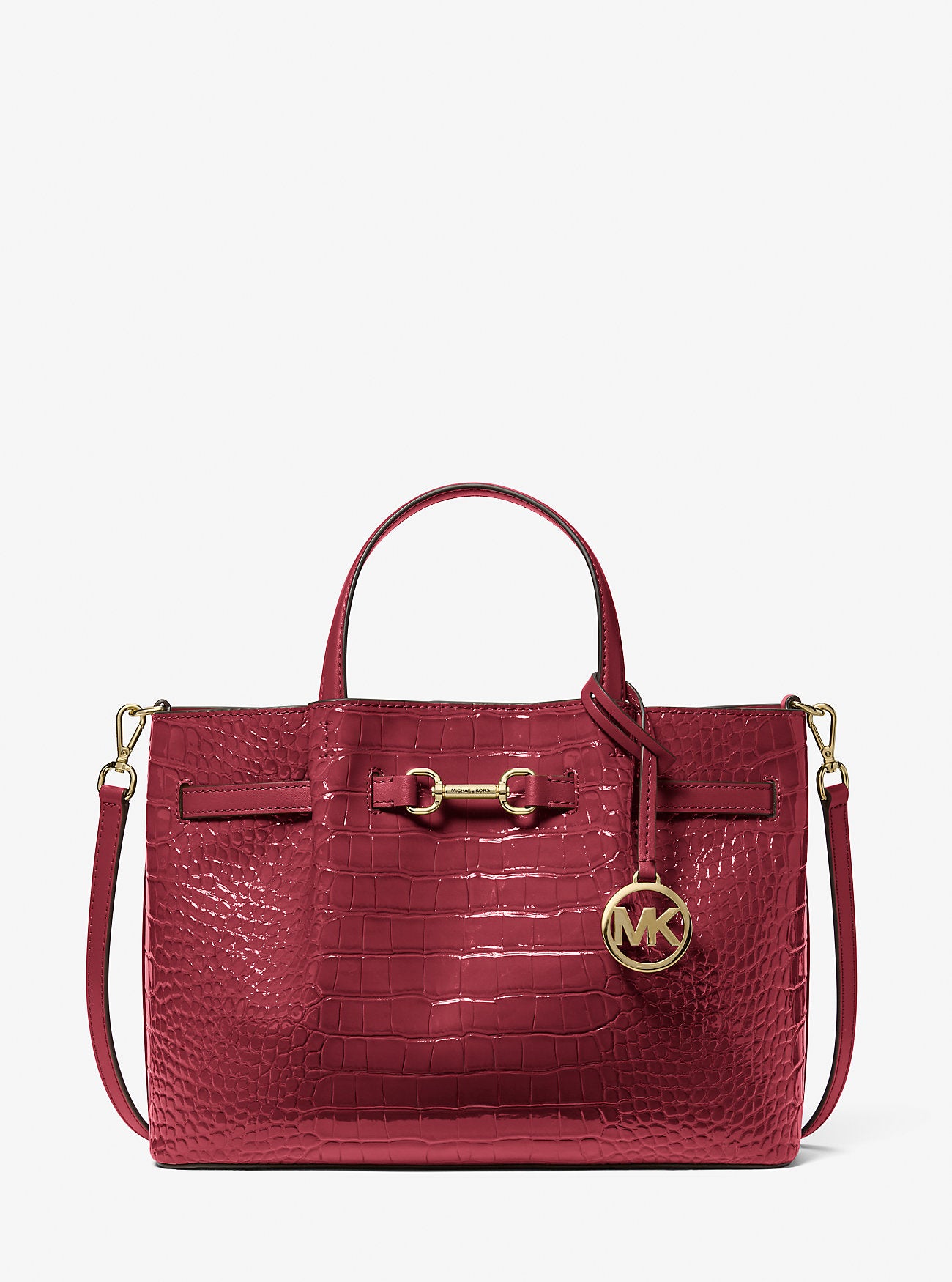 [INCOMING ETA 30 DAYS] Michael Kors Carson Medium CZ Satchel in Cherry (35F5G2ZS3A)