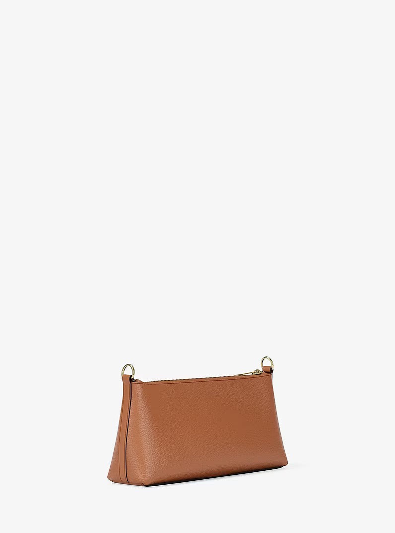 [INCOMING ETA 30 DAYS] Michael Kors Carson Small Convertible Leather Shoulder Bag in Luggage (35S6G2ZC2L)