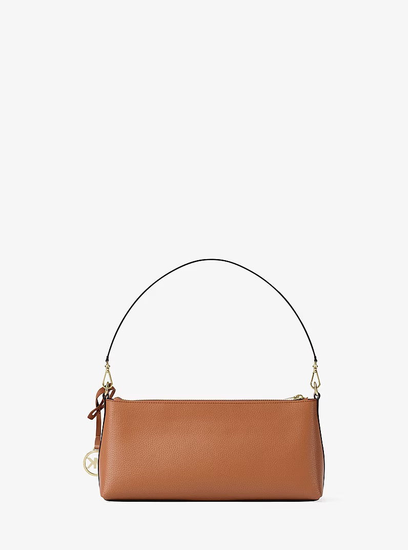 [INCOMING ETA 30 DAYS] Michael Kors Carson Small Convertible Leather Shoulder Bag in Luggage (35S6G2ZC2L)