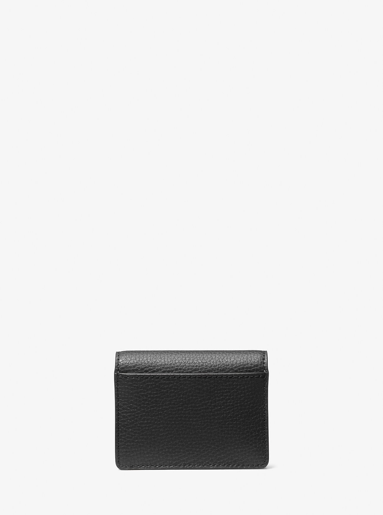 [INCOMING ETA 30 DAYS] Michael Kors Carson Small Pebbled Leather Wallet in Black (SHW)(35S5S2ZD5L)