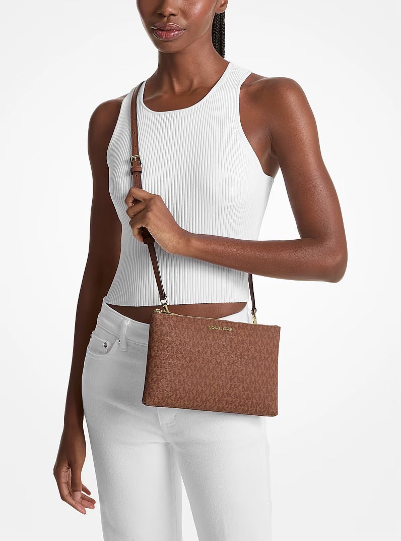 [INCOMING ETA 30 DAYS] Michael Kors Charlotte Large Saffiano Leather 3-in-1 Tote Bag in Luggage (35R3GCFT3T)