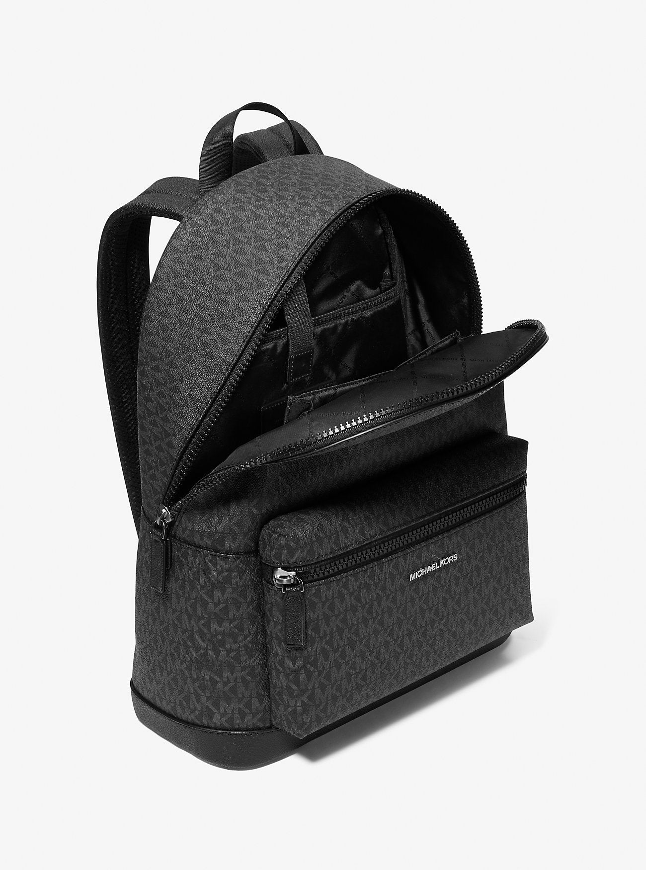 Michael Kors Cooper Backpack in Signature Black (37U9LCRB3B)