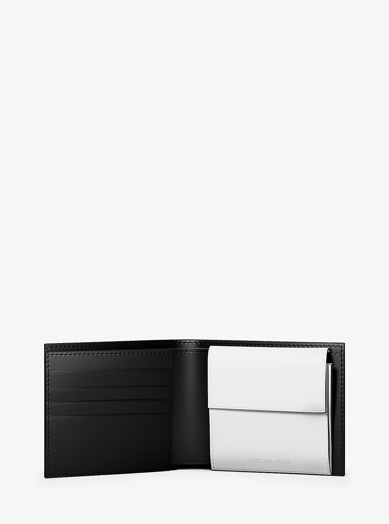 [READY STOCK MY] Michael Kors Cooper Billfold With Coin Packet in Black (36R5LCO13U)