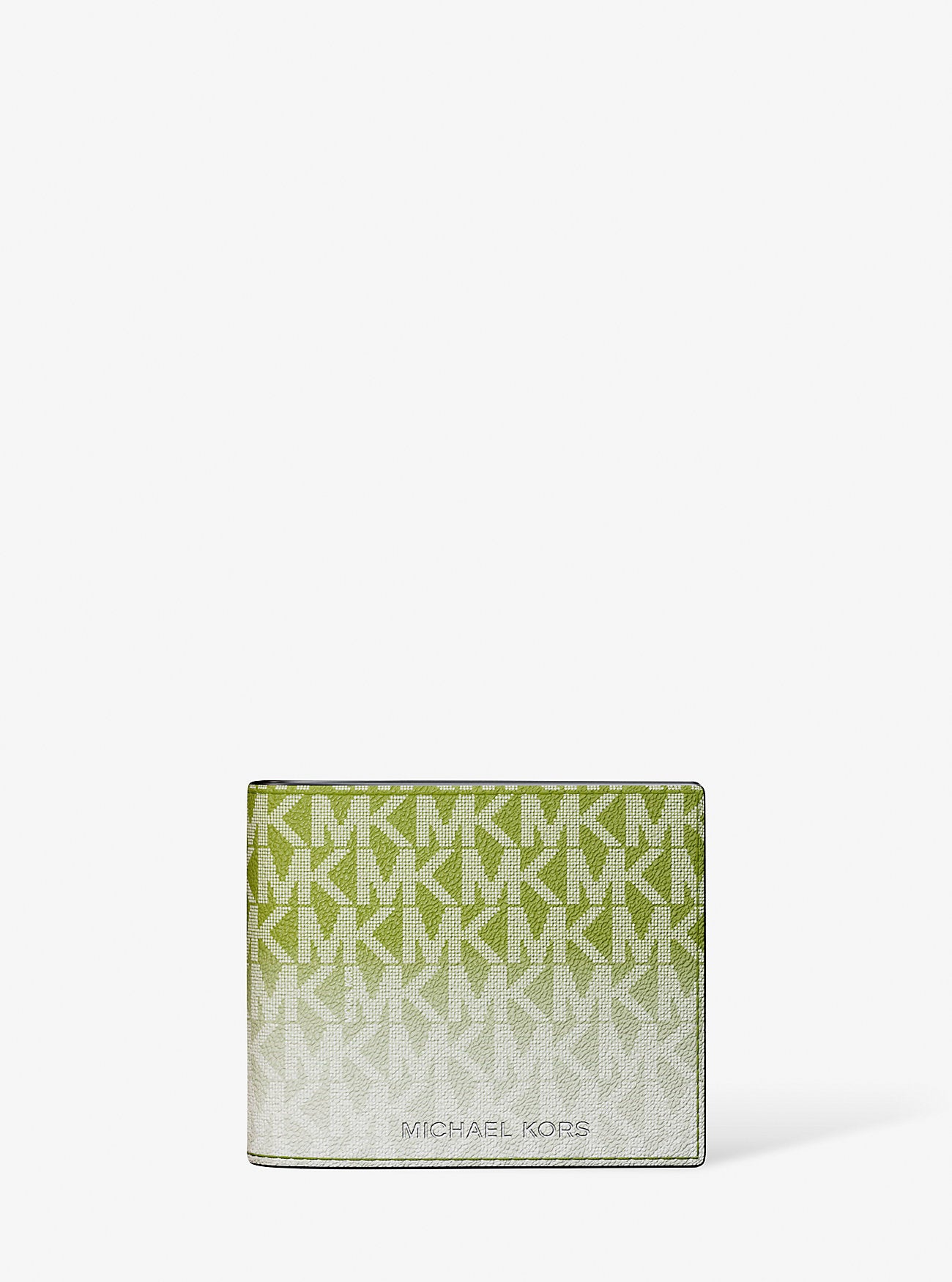 [READY STOCK MY] Michael Kors Cooper Billfold With ID in Jungle Green (36S5LCOF2O)