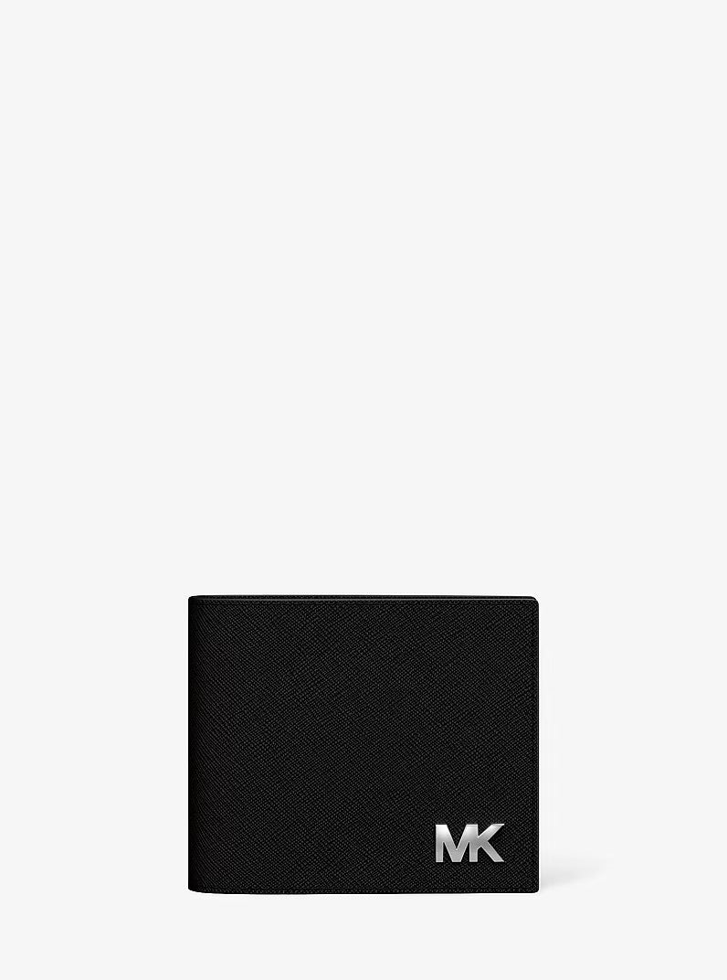 [WEB EXCLUSIVE][READY STOCK MY] Michael Kors Cooper Billfold With Passcase in Black (36S5LCOF2U)