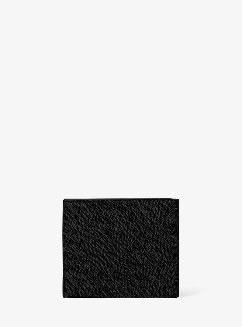 [WEB EXCLUSIVE][READY STOCK MY] Michael Kors Cooper Billfold With Passcase in Black (36S5LCOF2U)