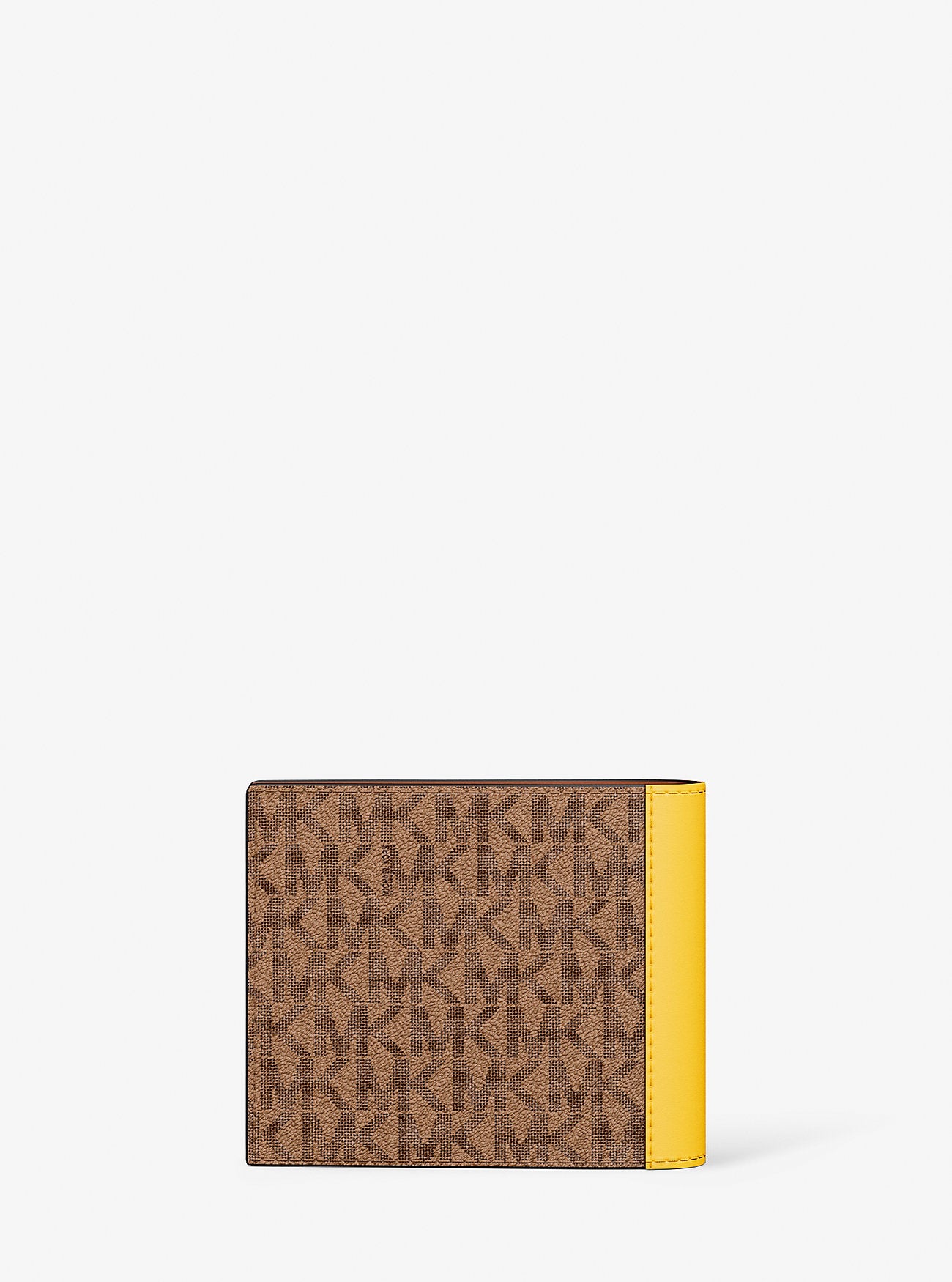[READY STOCK MY] Michael Kors Cooper Billfold With Passcase in Daisy Yellow (36S5LCOF2B)