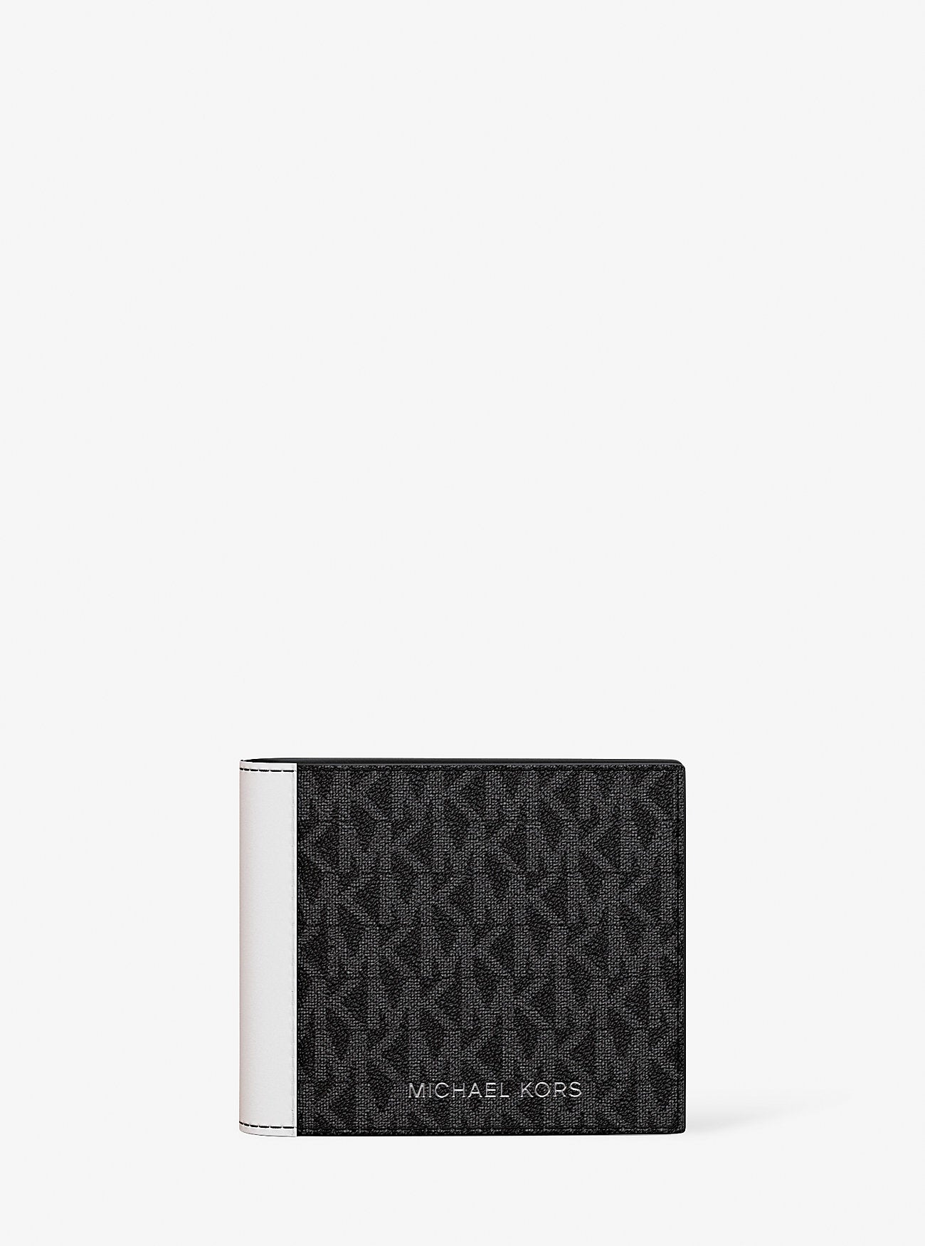 [READY STOCK MY] Michael Kors Cooper Billfold with Passcase in Bright White (36S5LCOF2B)