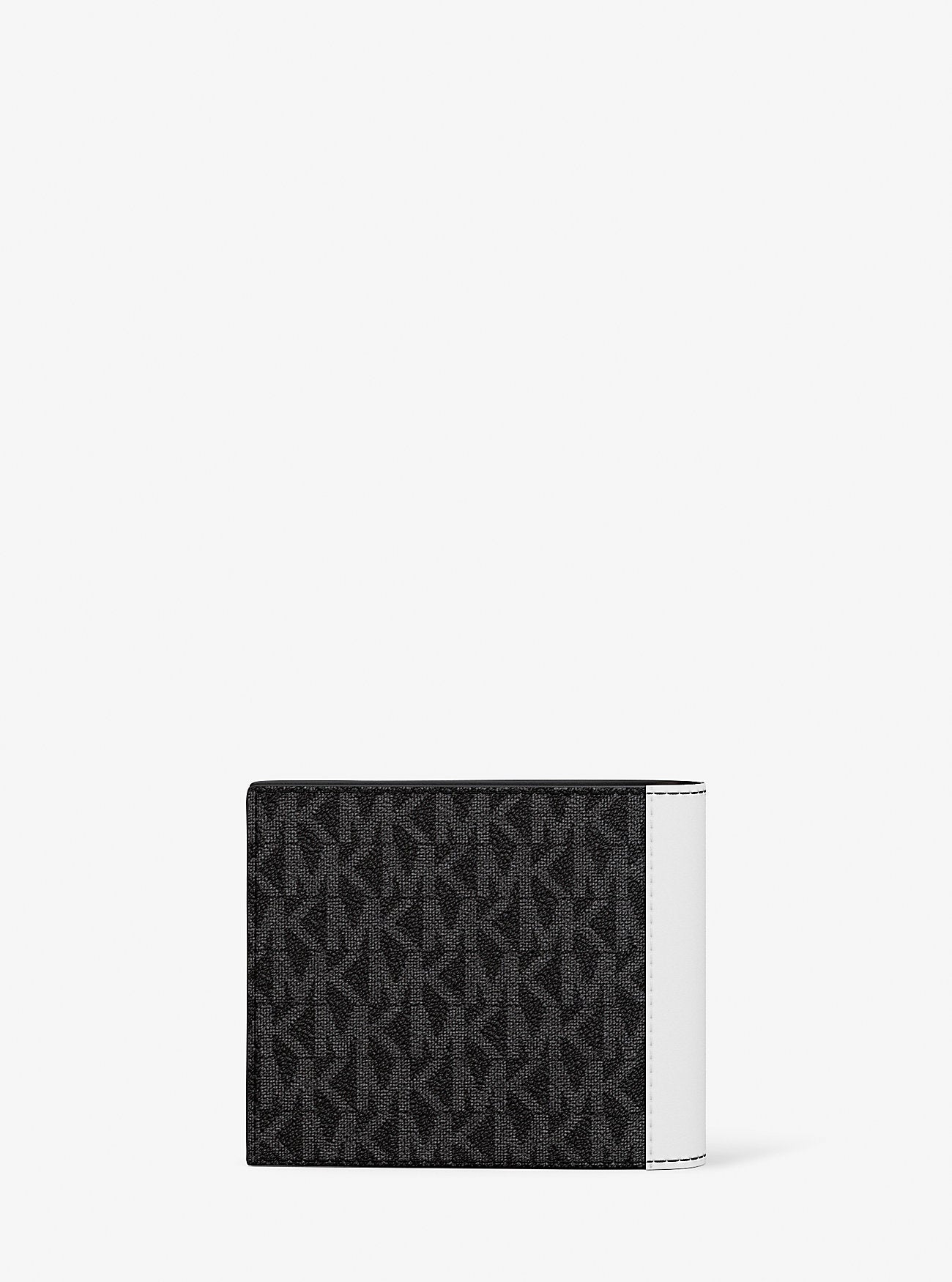 [READY STOCK MY] Michael Kors Cooper Billfold with Passcase in Bright White (36S5LCOF2B)