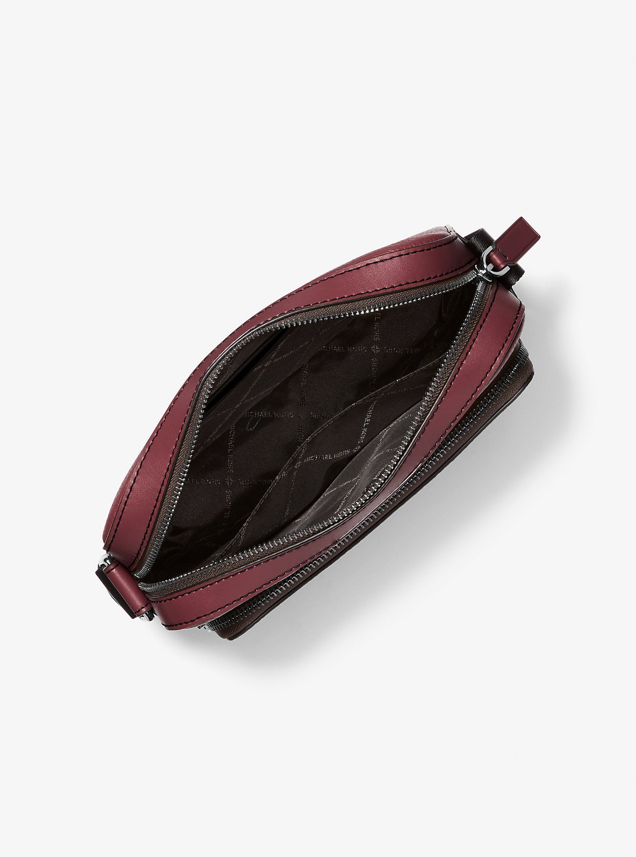 Michael Kors Cooper EW Flight Bag in Oxblood (37F4LCOC6L)