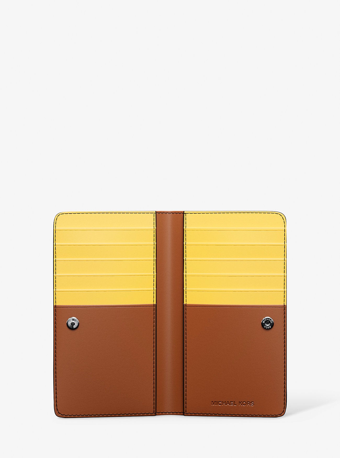 [READY STOCK MY] Michael Kors Men Cooper Large Folding Card Case in Daisy Yellow (36S5LCOD5B)