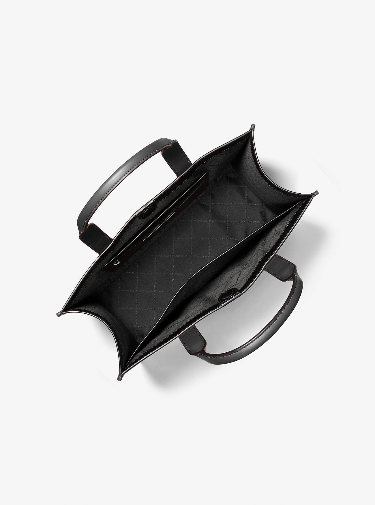 [READY STOCK MY] Michael Kors Men Cooper Logo Embossed Pebbled Leather Tote Bag in Black (37S5MCOT4L)