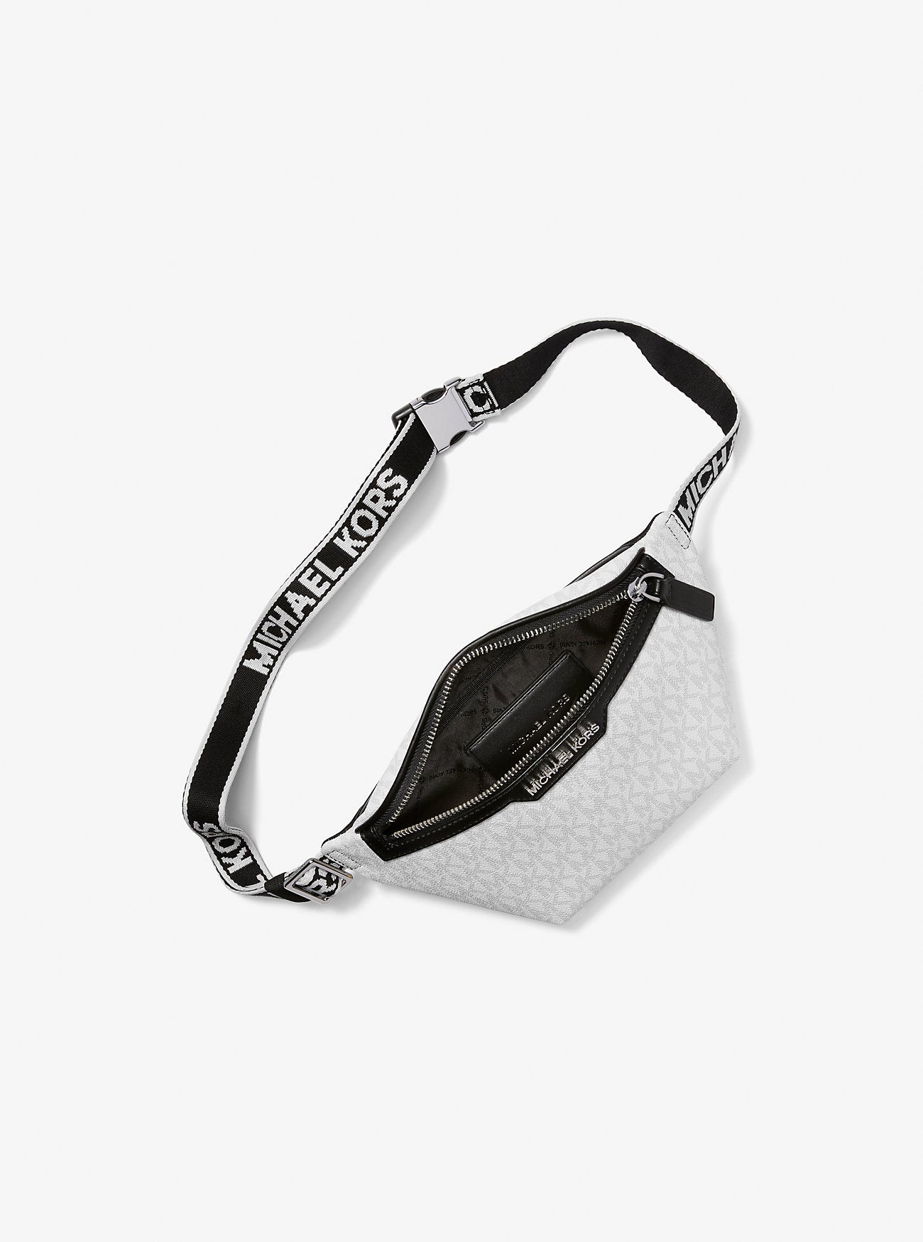 [READY STOCK MY] Michael Kors Men Cooper Mini Belt Bag in Bright White (37T4LCOY1B)