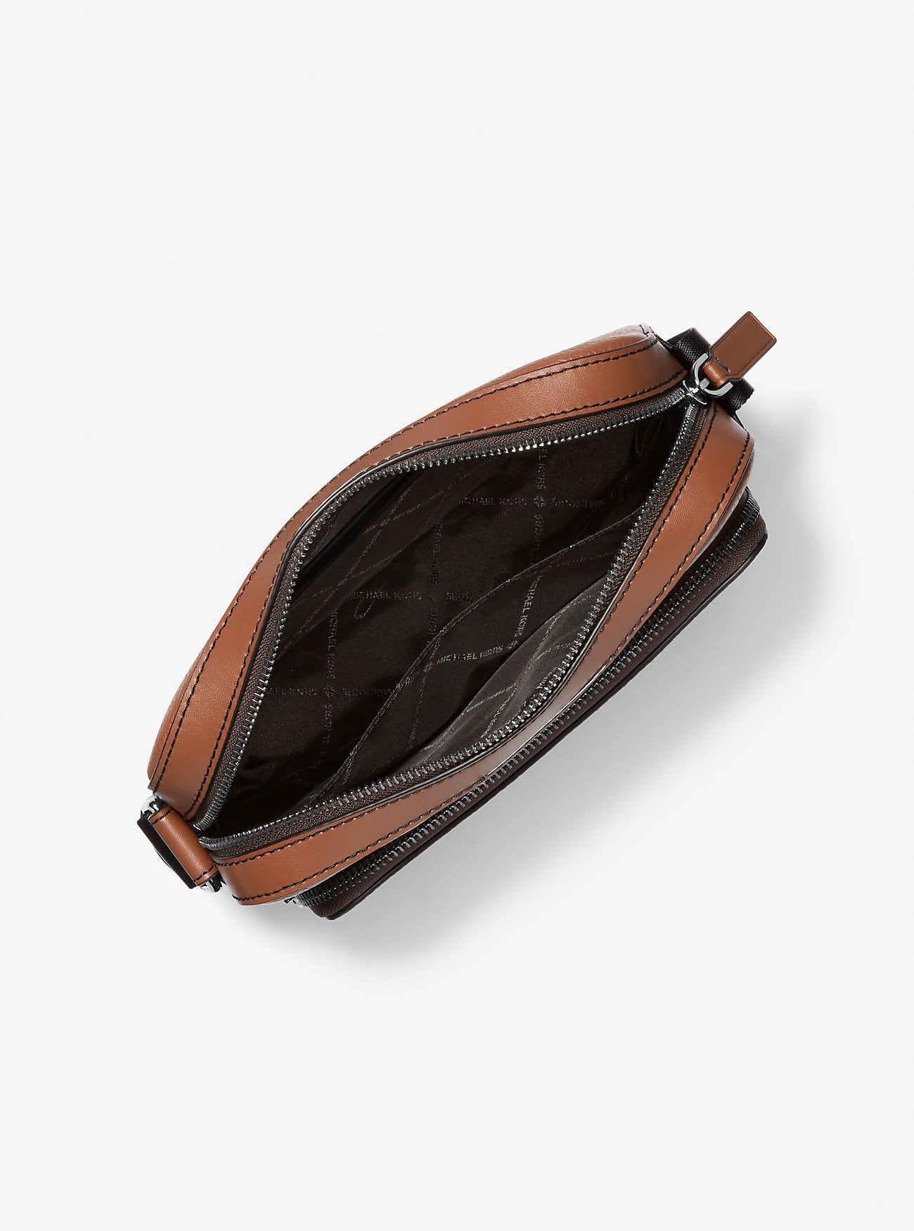 [INCOMING ETA 30 DAYS] Michael Kors Cooper Pebbled Leather Utility Crossbody Bag in Luggage (37F4LCOC6L)