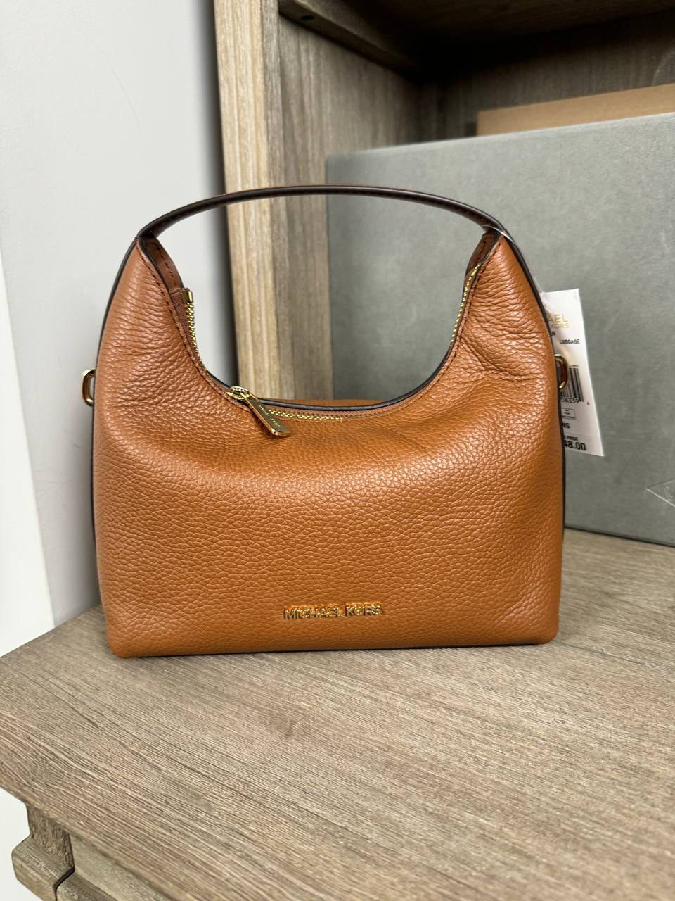 [INCOMING ETA END SEPT 2024] Michael Kors Ember Small Messenger in Luggage (35F4S7YM1L)