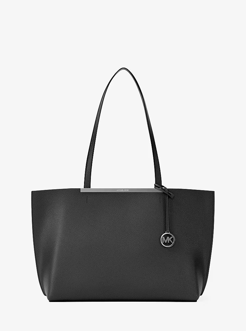 [READY STOCK MY] Michael Kors Evelyn Large East West TZ Tote in Black (30F5SQ9T9U)