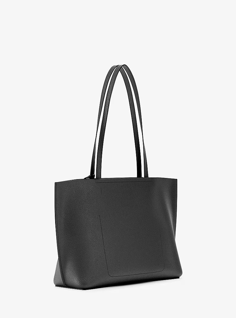 [READY STOCK MY] Michael Kors Evelyn Large East West TZ Tote in Black (30F5SQ9T9U)