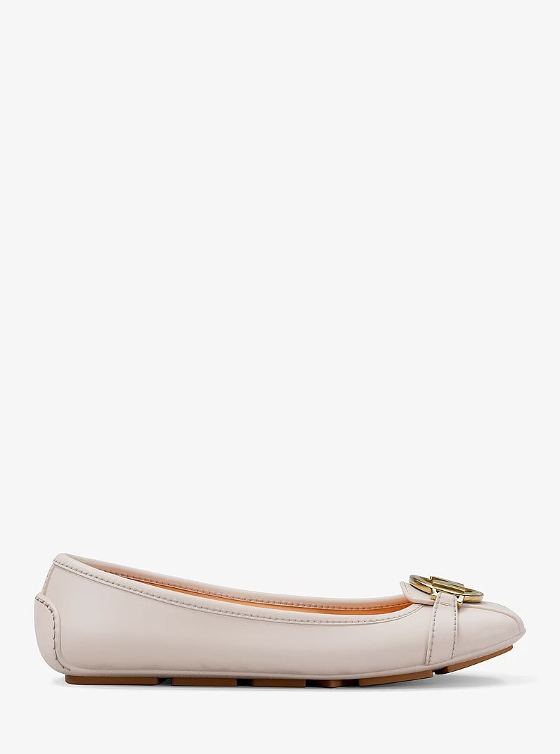 [WEB EXCLUSIVE][FK][INCOMING ETA 30 DAYS] Michael Kors Fulton Leather Moccasin in Light Cream (49F6ESFS1L)