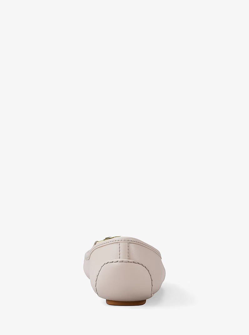 [WEB EXCLUSIVE][FK][INCOMING ETA 30 DAYS] Michael Kors Fulton Leather Moccasin in Light Cream (49F6ESFS1L)