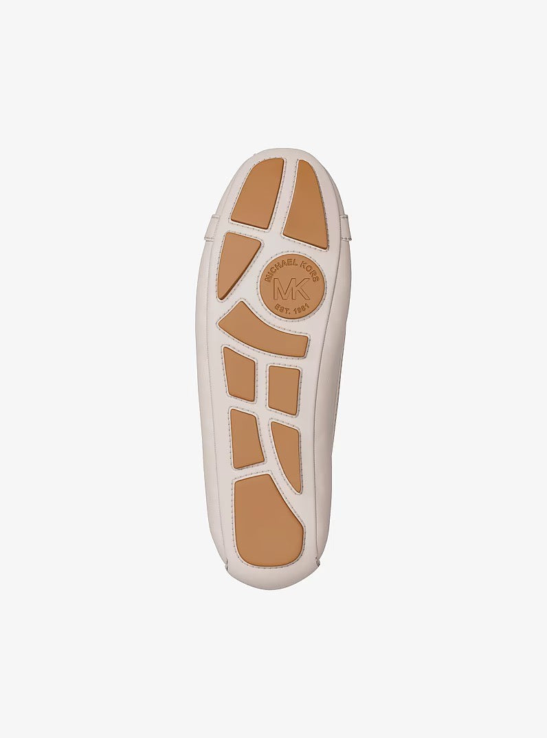 [WEB EXCLUSIVE][FK][INCOMING ETA 30 DAYS] Michael Kors Fulton Leather Moccasin in Light Cream (49F6ESFS1L)