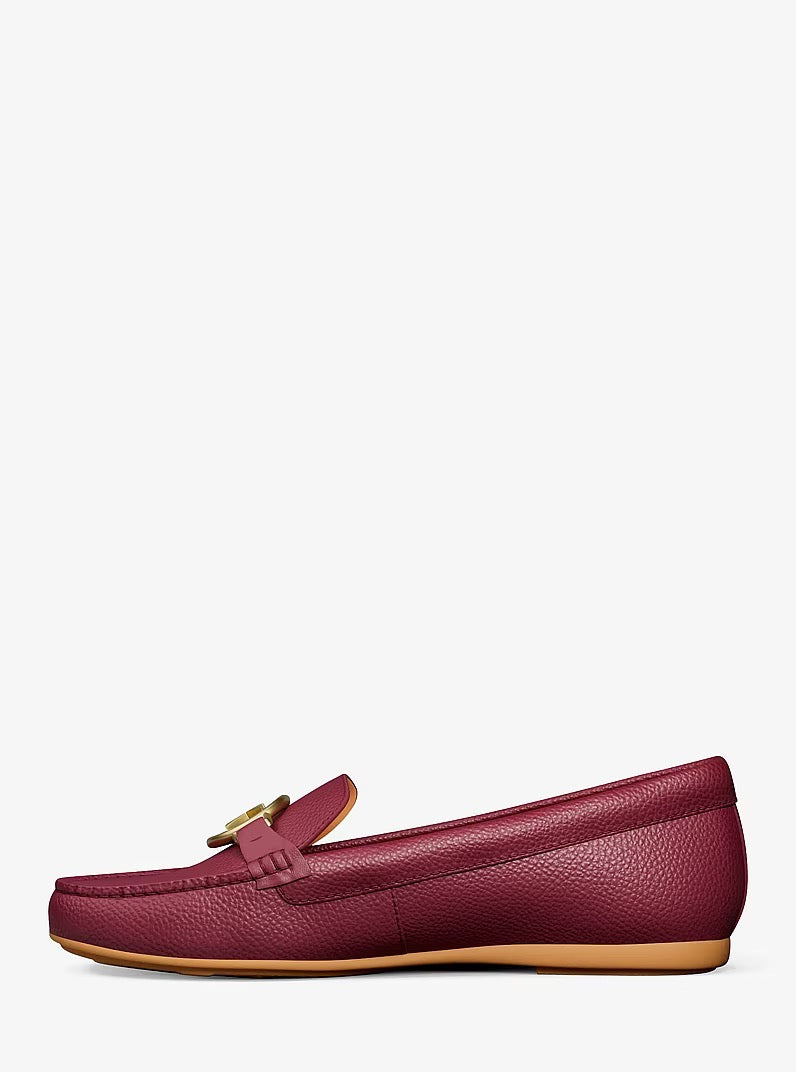 [FK][INCOMING ETA 30 DAYS] Michael Kors Fulton Moccasin in Maroon (49F4FUFR1L)