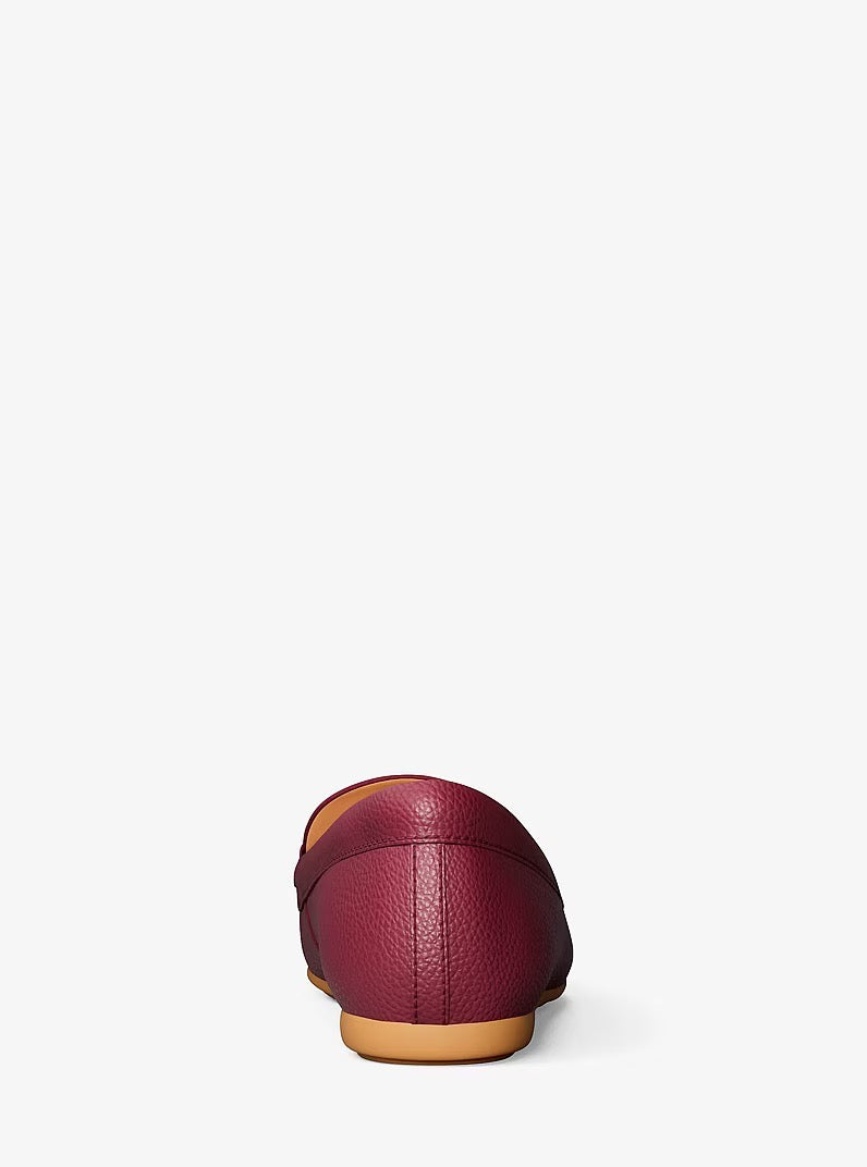 [FK][INCOMING ETA 30 DAYS] Michael Kors Fulton Moccasin in Maroon (49F4FUFR1L)