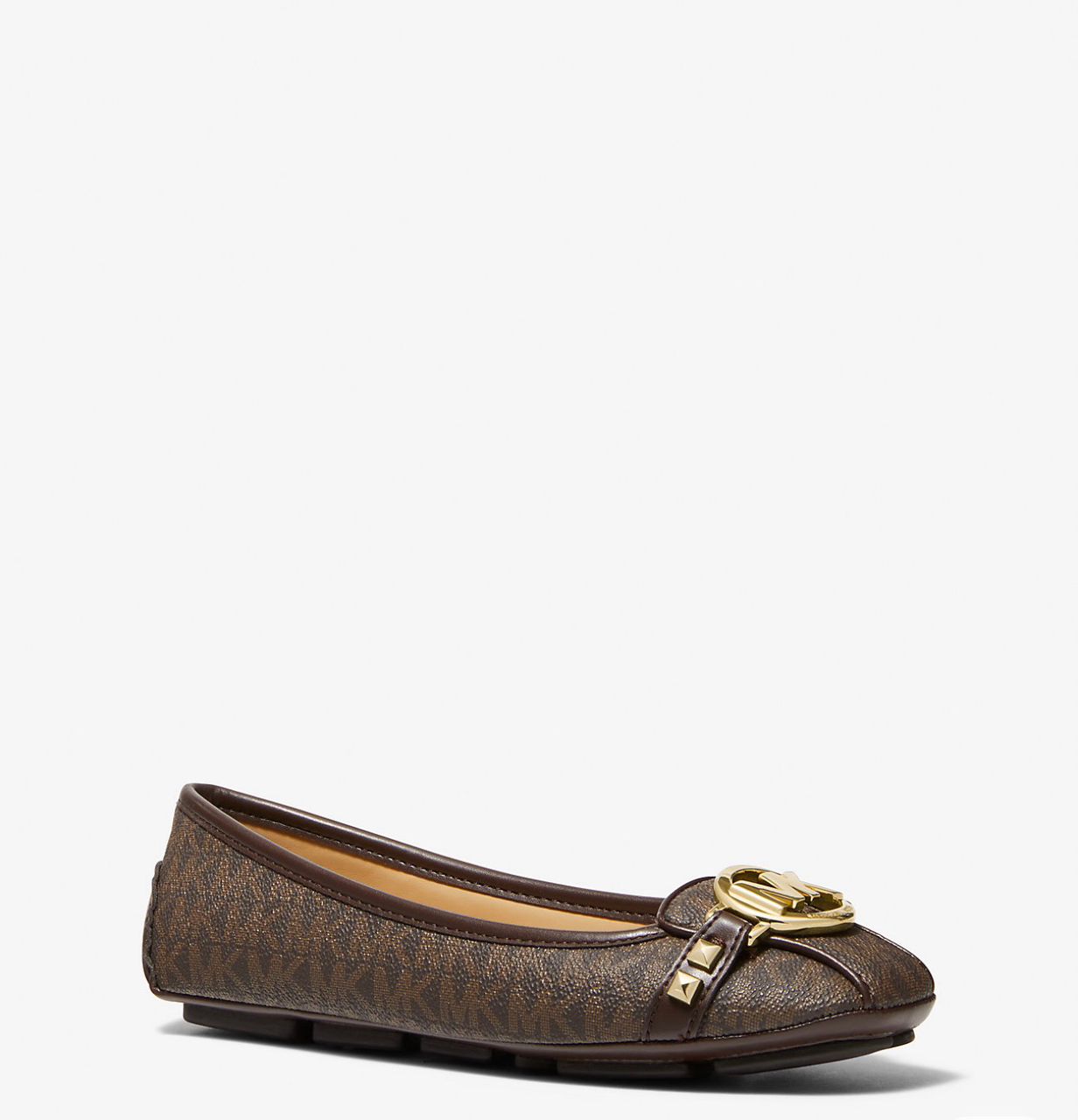 [INCOMING ETA 30 DAYS] Michael Kors Fulton Moccasin in Signature Brown (49T8FUFR1B)