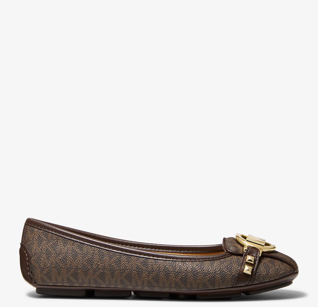 [INCOMING ETA 30 DAYS] Michael Kors Fulton Moccasin in Signature Brown (49T8FUFR1B)