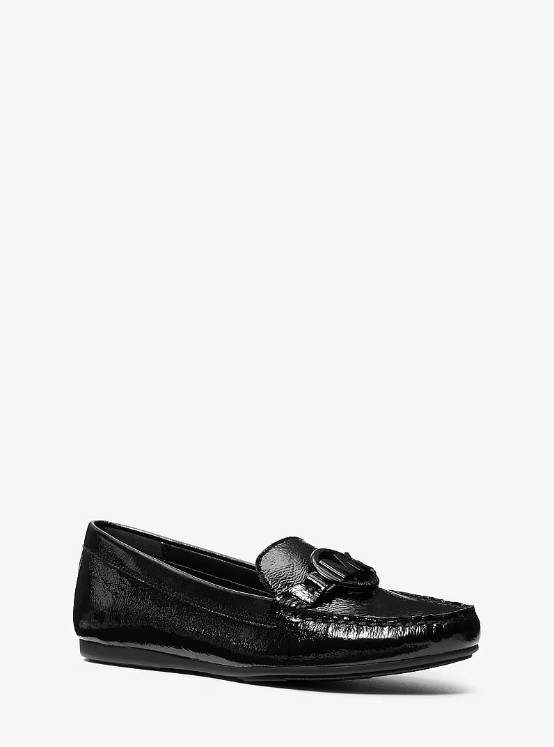 [FK][INCOMING ETA 30 DAYS] Michael Kors Fulton Patent Moccasin in Black (49F6FUFR2A)