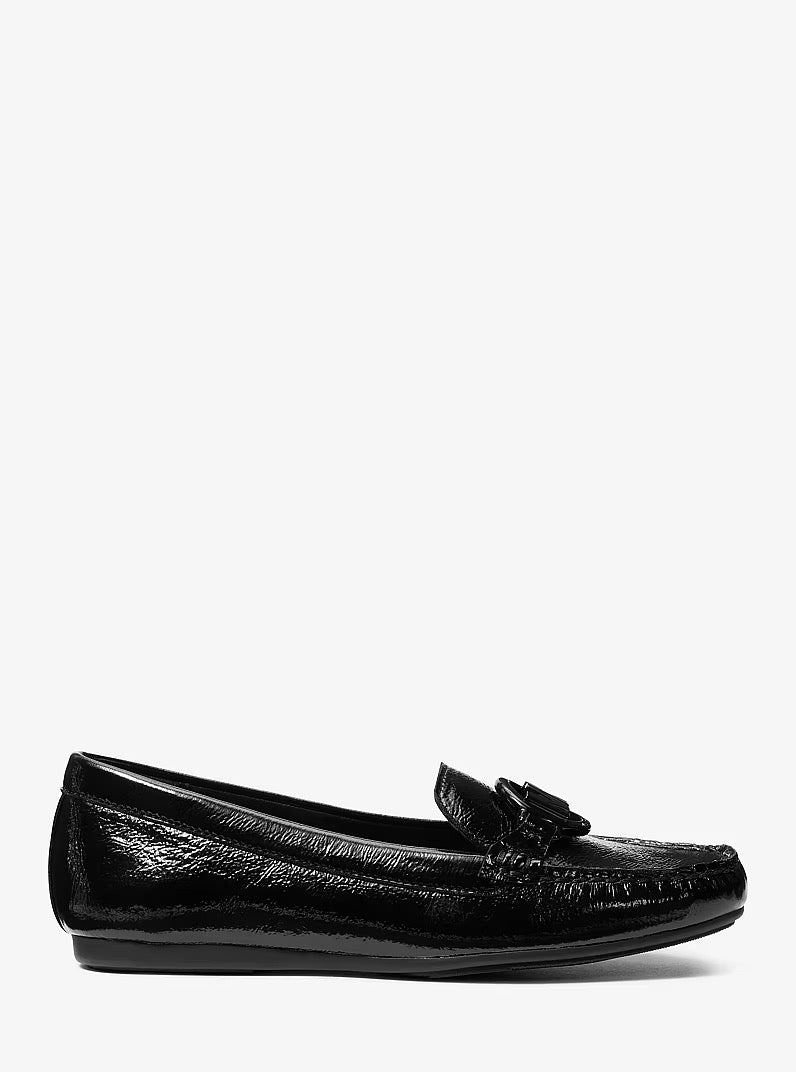 [FK][INCOMING ETA 30 DAYS] Michael Kors Fulton Patent Moccasin in Black (49F6FUFR2A)