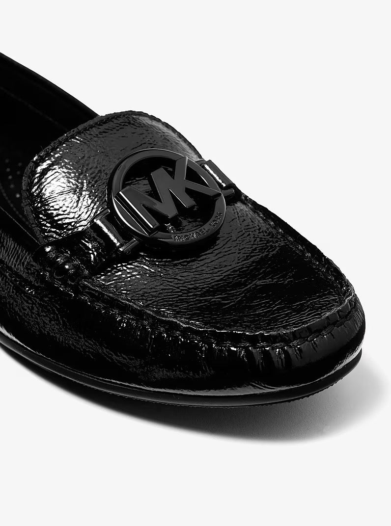 [FK][INCOMING ETA 30 DAYS] Michael Kors Fulton Patent Moccasin in Black (49F6FUFR2A)