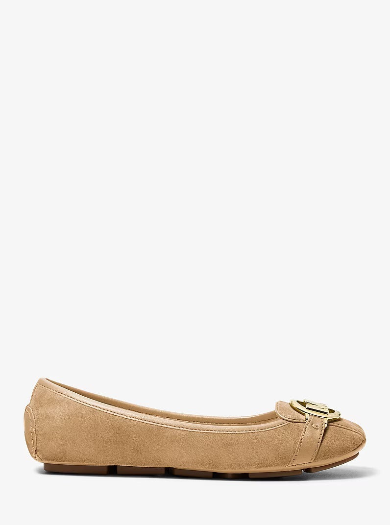 [WEB EXCLUSIVE][FK][INCOMING ETA 30 DAYS] Michael Kors Fulton Suede Moccasin in Camel (49F6ESFS2L)