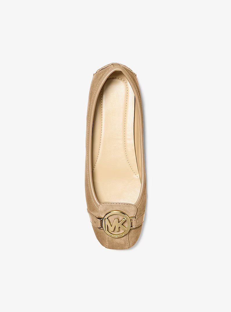 [WEB EXCLUSIVE][FK][INCOMING ETA 30 DAYS] Michael Kors Fulton Suede Moccasin in Camel (49F6ESFS2L)