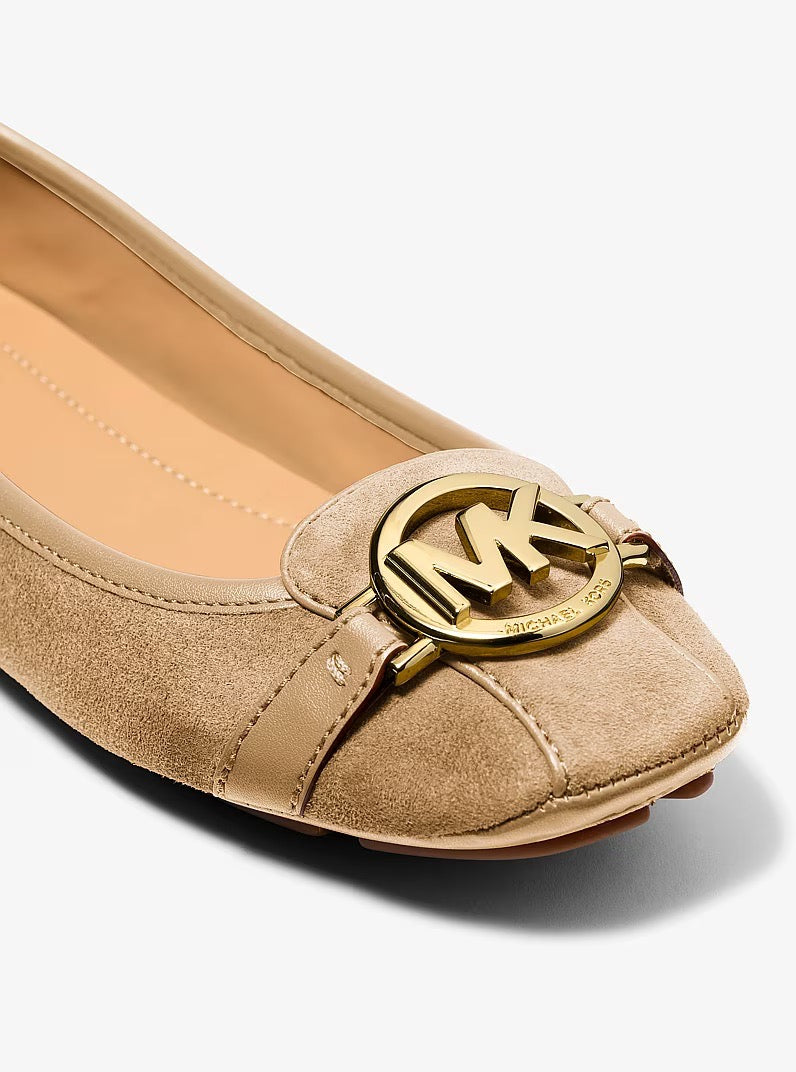 [WEB EXCLUSIVE][FK][INCOMING ETA 30 DAYS] Michael Kors Fulton Suede Moccasin in Camel (49F6ESFS2L)