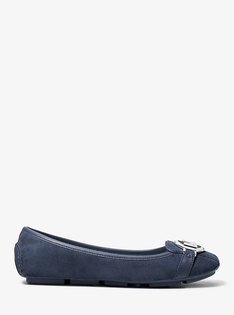 [WEB EXCLUSIVE][FK][INCOMING ETA 30 DAYS] Michael Kors Fulton Suede Moccasin in Navy (49F6ESFS2L)